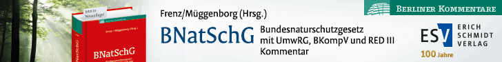 Frenz/MÃ¼ggenborg (Hrsg.): Berliner Kommentar BNatSchG